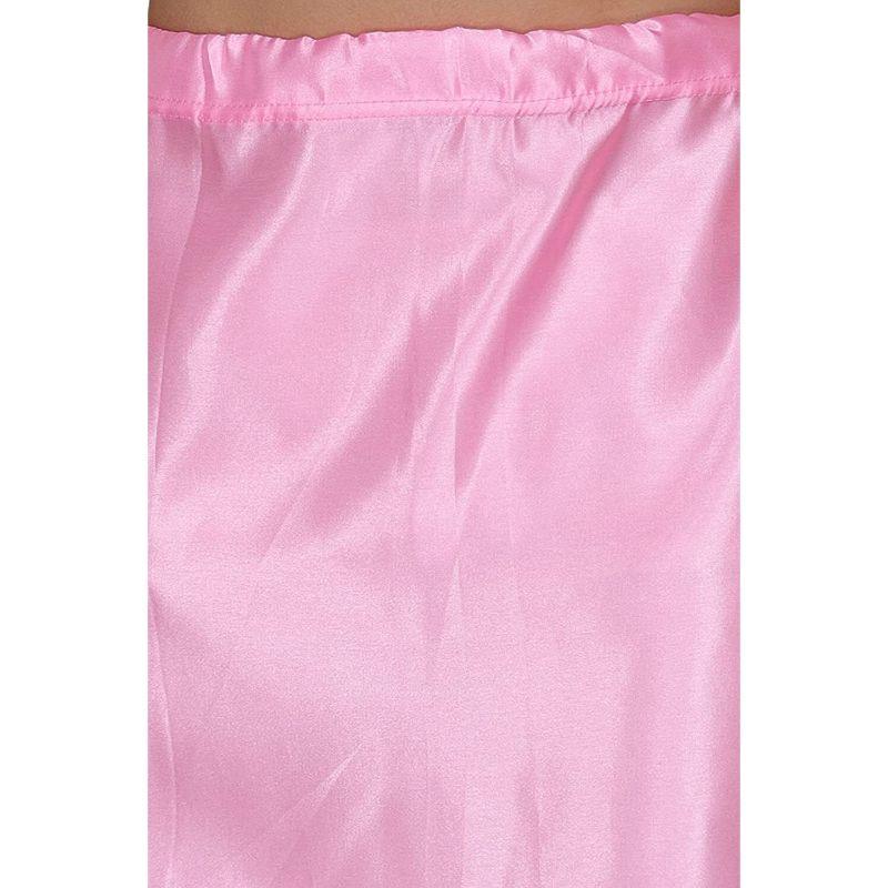 Women Petticoat Satin Saree Shapewear Underskirt Sari Underwear For Girls