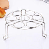 Stainless Steel Egg Steaming/Steamer Grid Racks with Stackable Bent Legs - Walgrow.com
