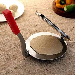 Stainless Steel Puri and Chapati Presser Machine with Handle For Kitchen Gadgets - Walgrow.com