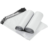 Waterproof and Tear-Resistant Mailing Shipping Envelopes Courier Bags Without POD Sleeve (14 x 18 Inches, 75 Microns, White) - Walgrow.com