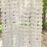 White Artificial Marigold Garlands Flower For Home, Office & Festive Event Decoration - Walgrow.com