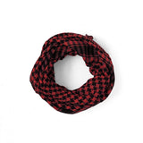 Zindwear Unisex Cotton Arab Keffiyeh Desert Shemagh Military Arafat Scarf/Scarves/Wrap (40 X 40 Inch, Red) - Walgrow.com