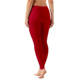 Zindwear Women's Cotton Soft Plain Summer Stretchy Ankle Length Leggings (One Size, Maroon) - Walgrow.com